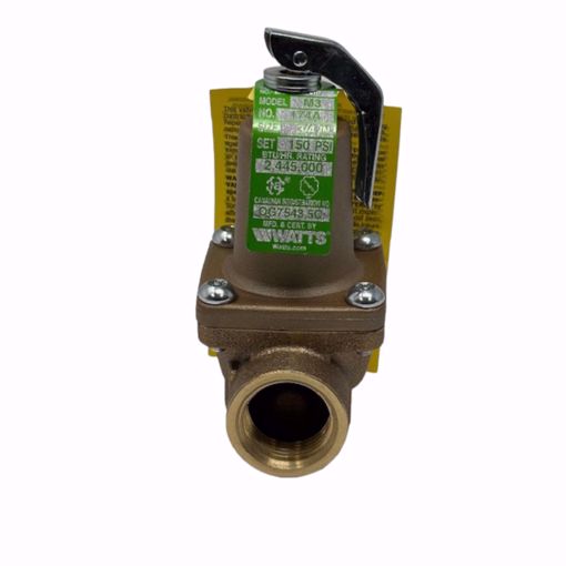 Picture of 0274836 WATTS # 174A 3/4 RELIEF VALVE @ 150PSI  174A34150