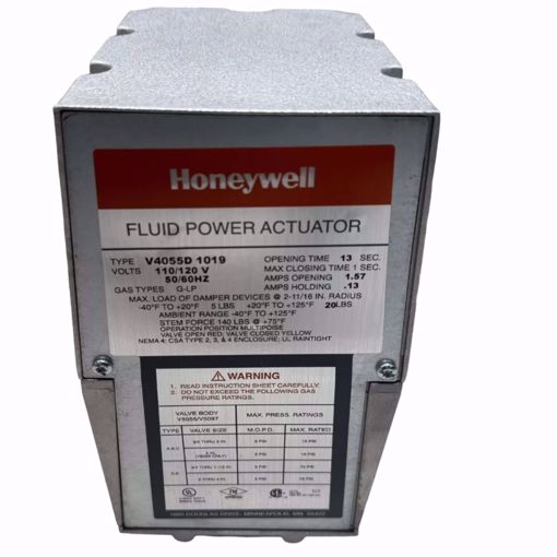 Picture of HONEYWELL FLUID POWER ACTUATOR 120V 13 SEC. W/ DAMPER SHAFT