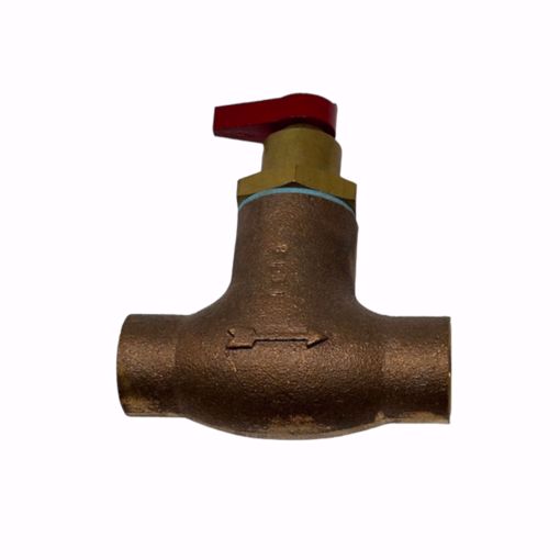 Picture of 107024 BELL & GOSSETT SB 3/4, 3/4" SWEAT BRONZE FLO-CONTROL VALVE STRAIGHT PATTERN