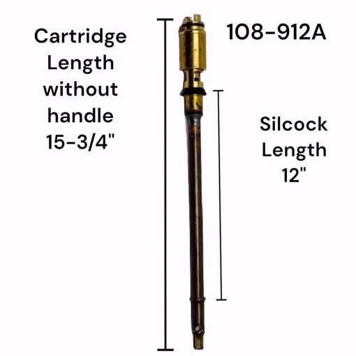 Picture of 108-912A 12 INCH LEGEND T-550A IMPROVED FLOW CARTRIDGE AND STEM ASSEMBLY