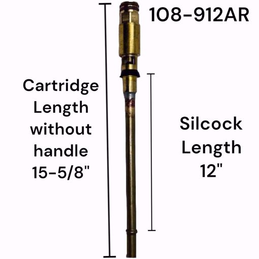 Picture of OLD STYLE 12 INCH T-550 CARTRIDGE AND STEM ASSEMBLY