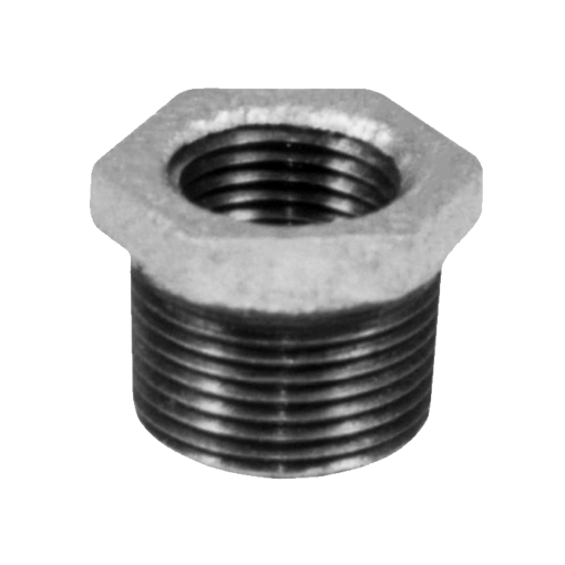 Picture of 1  X 1/2  GALV. HEX BUSHING