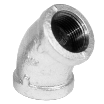 Picture of 1 GALVANIZED 45 ELBOW