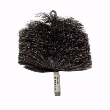 Picture of 6 FIBER (SOFT BRISTLE) FLUE BRUSH HEAD