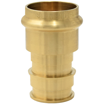 Picture of 1 NO LEAD BRASS PRESS X 3/4 F1960 PEX ADAPTER