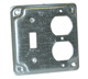 Picture of 4 SQ CVR ONE TGL SW/DPLX RECPT