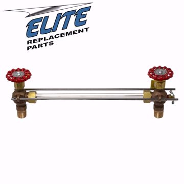 Picture of EN20-250-12RL ELITE 12 INCH REDLINE BOILER GAUGE GLASS KIT ASSEMBLY