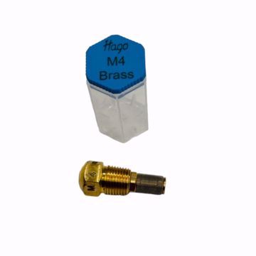 Picture of 030L3069 HAGO M-4 BRASS MINI NOZZLE 4.00 GPH @ 100 PSI