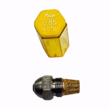 Picture of 030G4316 HAGO .85 GPH 45 DEGREE B-DFN NOZZLE (8545BDFN)