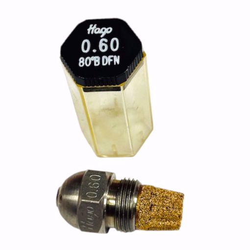 Picture of 030G4377 HAGO .60 GPH 80 DEGREE B-DFN NOZZLE (6080BDFN)