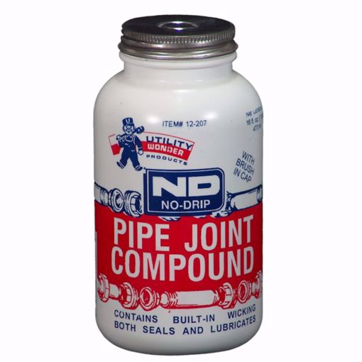 Picture of 12-207 NO-DRIP PIPE JOINT COMPOUND 1 PT. CONTAINERS