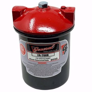 Picture of 2A-700B COMPLETE 3/8 FUEL OIL FILTER 25GPH