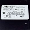 Picture of 1112-F ALLANSON 240 VOLT PRIMARY 6000 VOLT SECONDARY