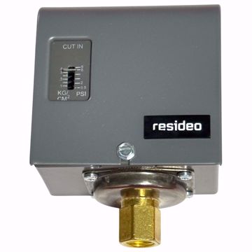 Picture of PA404A1033 RESIDEO PRESSURETROL. RANGE .5 TO 9PSI (.1 TO .6 KG/CM2) WITHOUT LUG