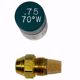 Picture of DELAVAN 0.75 GPH 70° W NOZZLE W/ SINTERED FILTER