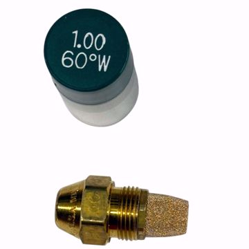 Picture of 00100-60W1 DELAVAN 1.00 GPH 60° W NOZZLE W/ SINTERED FILTER