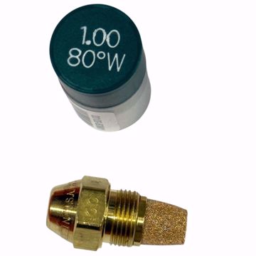 Picture of 00100-80W1 DELAVAN 1.00 GPH 80° W NOZZLE W/ SINTERED FILTER