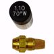 Picture of DELAVAN 1.10 GPH 70° W NOZZLE W/ SINTERED FILTER