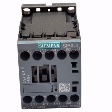 Picture of 3RT2017-1AK61 FURNAS 12A 120VAC S00 CONTACTOR 1NO