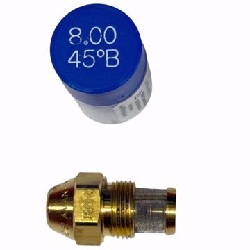 Picture of 00800-45B7 DELAVAN 8.00 GAL 45 DEGREE SOLID NOZZLE, 80045B, 8.00-45B