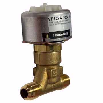 Picture of VP527A1034 HONEYWELL  PNEUMATIC WATER VALVE. NORMALLY OPEN SINGLE SEAT