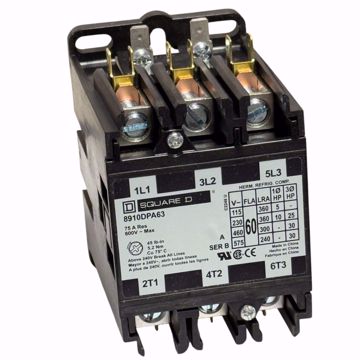 Picture of 8910DPA63V02 MA-LINE    FULL LOAD AMPERES 60 COIL VAC 120 (1/PKG.)