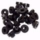 Picture of S85-120-25 WESTWOOD NYLO-FLEX END PIECE, FOR 1/2 SHAFT, BLACK 25 Pack