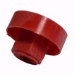 Picture of S85-100 WESTWOOD NYLO-FLEX END PIECE, FOR 5/16IN SHAFT, RED