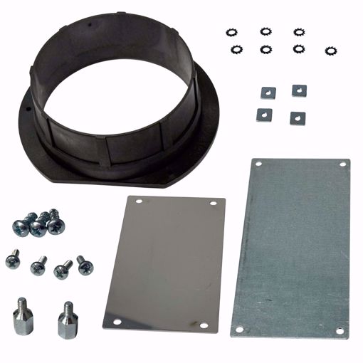 Picture of 3002761 RIELLO DUCTED AIR CONNECTOR KIT. OIL. USED WITH F3, F5 BURNERS, 40 Series