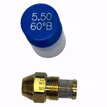 Picture of 00550-60B7 DELAVAN 5.50 GPH 60° B SOLID CONE NOZZLE W/ MESH STRAINER