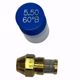 Picture of 00550-60B7 DELAVAN 5.50 GPH 60° B SOLID CONE NOZZLE W/ MESH STRAINER