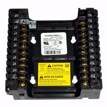 Picture of Q7800A1005 HONEYWELL SUBBASE PANEL MOUNT FOR USE WITH 7800 SERIES RELAY MODULES