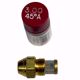 Picture of DELAVAN 3.00 GPH 45° A HOLLOW CONE NOZZLE W/ MESH STRAINER