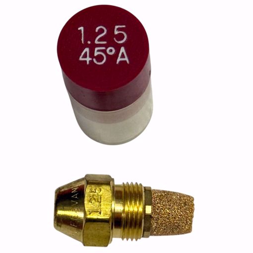 Picture of 00125-45A1 DELAVAN 1.25 GPH 45° A HOLLOW CONE NOZZLE W/ SINTERED FILTER