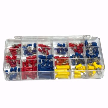 Picture of T397-515M MITCO TERMINAL CONNECTOR KIT, SOLDERLESS, 18 COMPARTMENTS, 175 ASS