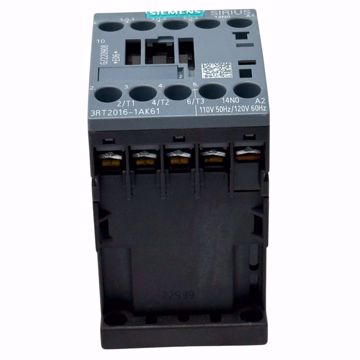 Picture of 3RT2016-1AK61 FURNAS 3POLE 120V 9AMP 1-N/O AUXCONT