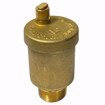 Picture of FV180 RESIDEO  GOLDTOP UNIVERSAL AIR VENT. 1/8 NPT 150 PSI MAX. BRASS.