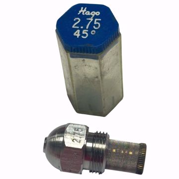 Picture of 030G2092 HAGO 2.75 GPH 45 DEGREE SS NOZZLE (27545SS)