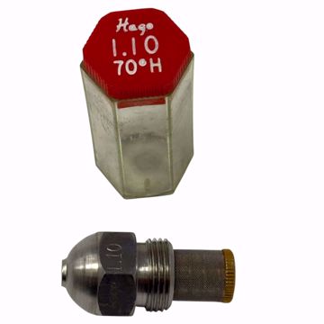 Picture of 030G1187 HAGO 1.10 GAL 70° HOLLOW NOZZLE 11070H 4500