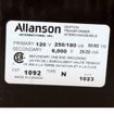 Picture of 1092-N ALLANSON RAY BURNER  IGNITION TRANSFORMER