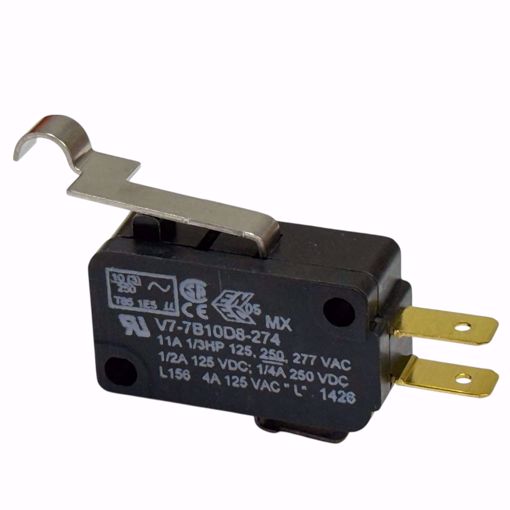 Picture of V7-7B10D8-274 MICROSWITCH SPDT 1NO/NC 11A 250VAC SWITCH