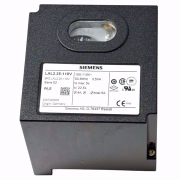 Picture of LAL2.25-110V SIEMENS 110V B.C.FOR OIL ATOMIZINGFLSTM