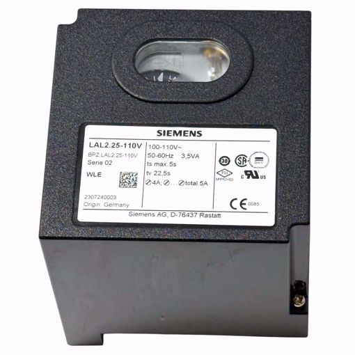 Picture of LAL2.25-110V SIEMENS 110V B.C.FOR OIL ATOMIZINGFLSTM