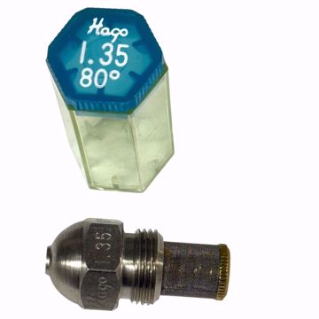 Picture of 030G2314 HAGO 1.35 GAL 80° SS SEMI SOLID NOZZLE 13580SS