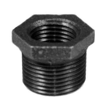 Picture of 1 X 1/2 BLACK HEX BUSHING