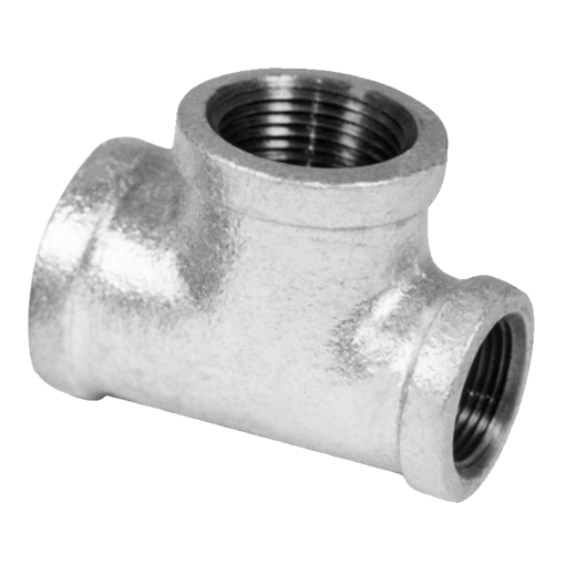 Picture of 1 X 1/2 GALV. RED. TEE