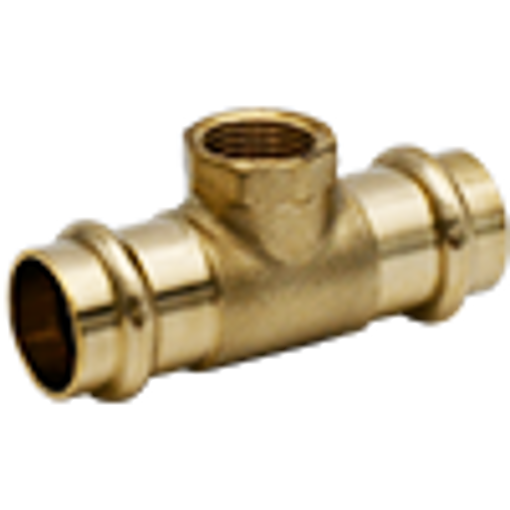 Picture of 1 X 1/2 PRESS RED TEE PXPXF