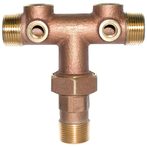 Picture of 1 X 11 UNION TNK TEE-2 HOLE NL