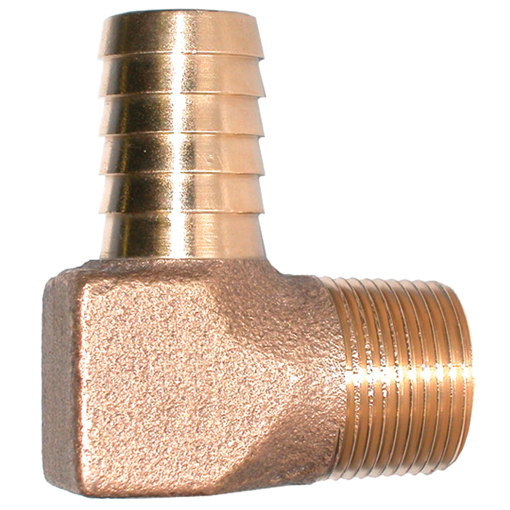 Picture of 1 X 3/4 BZE HYDRANT ELBOW NL