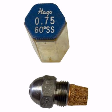 Picture of 030G6716 HAGO .75 GAL 60° SS SEMI SOLID NOZZLE (7560SS)